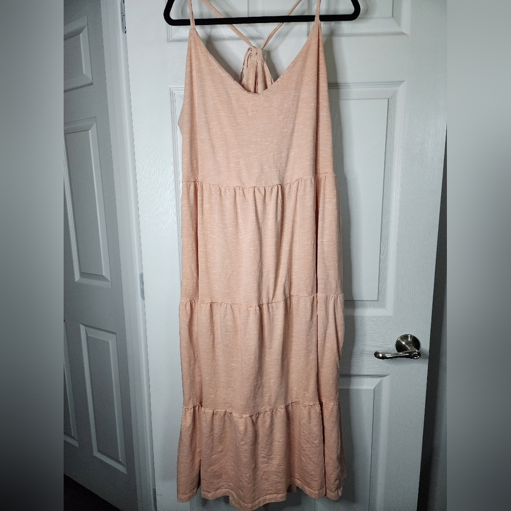 OLD NAVY 3X‎ Flowy Light Orange Dress